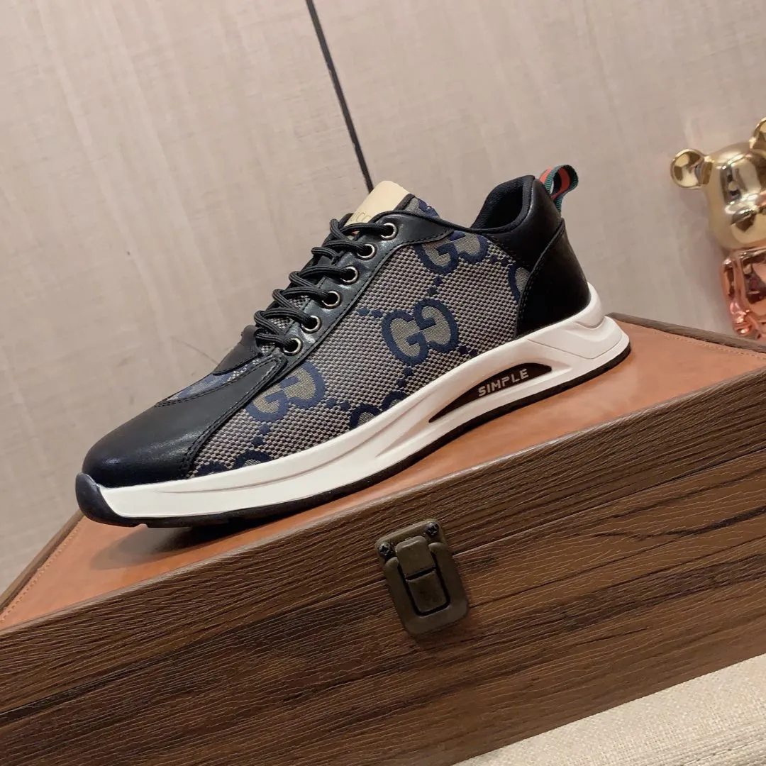 Men's Men's Shoes💰420💰💰🎩🎩[Lightning][Lightning] "Gucci*" The latest and most popular casual sports shoes, top brand [seduce] luxury~purchase, top~quality. [Strong] The upper is made of imported breathable cowhide with material ➕ breathable sheepskin feet (•) and fine workmanship. The original stylish and stylish soft rubber wear-resistant and non-slip outsole is light and comfortable on the feet. The real thing looks better when photographed in real life. 122: code: 38-44, can be customized to 45, 2️⃣ colors available